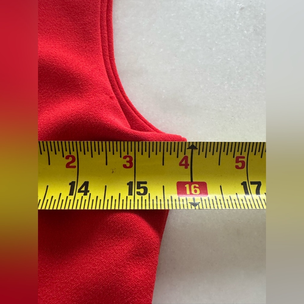 Solace London Red Backless Dress Size 6 - Picture 8 of 9